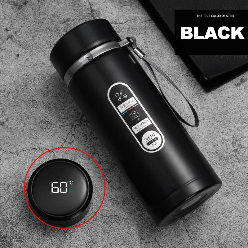 Thermosflasche mit Temperaturanzeige – Produktansicht 3