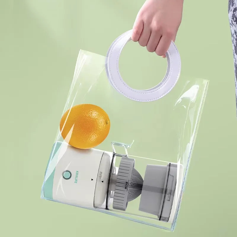 Portable Electric Citrus Juicer USB Rechargeable White-3